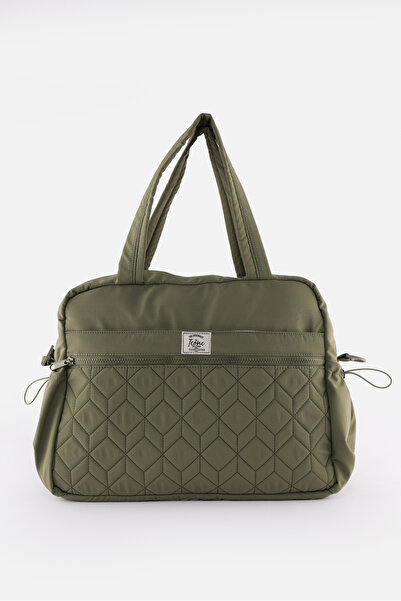 ICONE BAG Spor Çanta Çok Cepli, Suluk & Biberon Bölmeli, Kapitone Detaylı, Va...