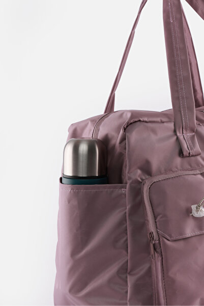 ICONE BAG Büyük Boy Seyahat Çantası Ayakkabı Bölmeli, Valiz Aparatlı, Su İtici, Çok Cepli Ayarlanabilir Askılı