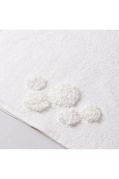 Linens Ecru Glace Cotton Face Towel - 50X80 cm