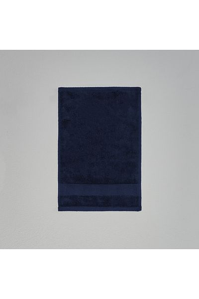 Linens Navy Blue Premium Cotton 30X45 cm Hand Towel