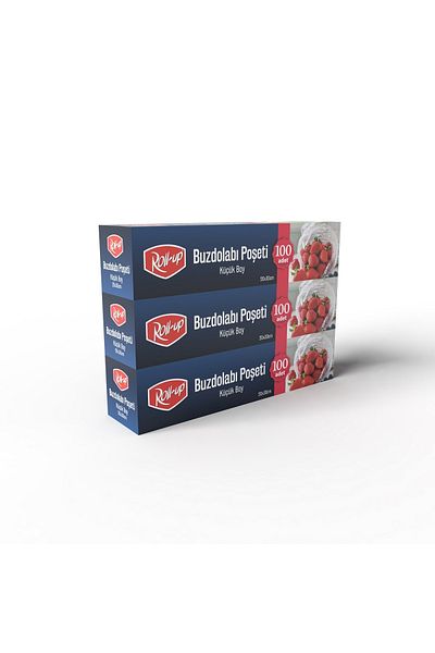 Roll-Up Refrigerator Bag Small Size 20X30Cm 100 Pieces X 3 Packs