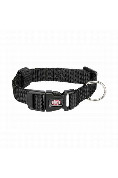 Trixie Premium Black Dog Collar - Xxs-xs