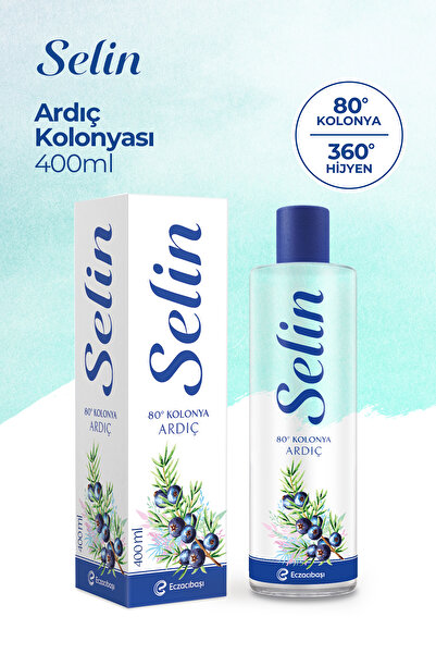 Selin Ardıç & Kiraz Çiçeği 4'lü Parfümlü Kolonya Seti (1600 ML)