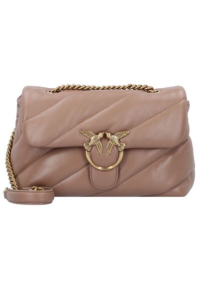 PİNKO Geantă de umăr Love Puff din piele 30 cm