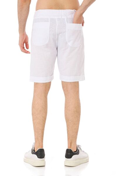 Heaven Ephesus Ανδρικό λινό βερμούδα