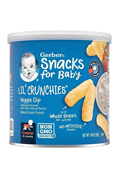 GERBER Lil Crunchies Veggie Dip 42 Gr.