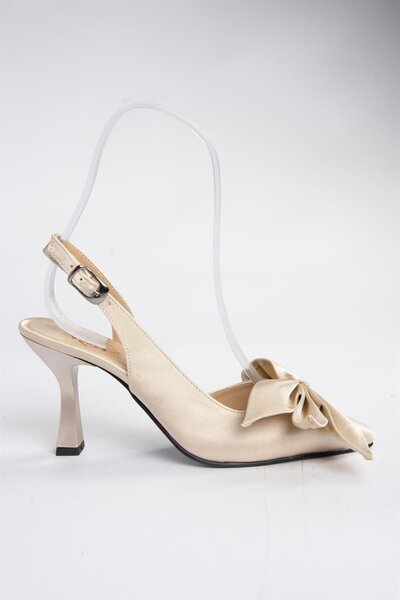 Fox Shoes Dámské boty na podpatku z norkové tkaniny K752092404