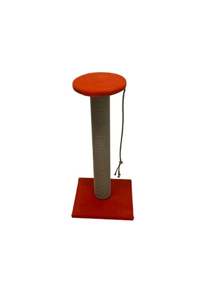 Bedspet 70 cm Orange Thick Cat Scratcher - with Seat
