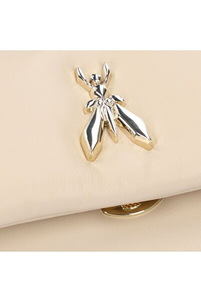 Patrizia Pepe Fly Puffy Shoulder bag Leather 21 cm