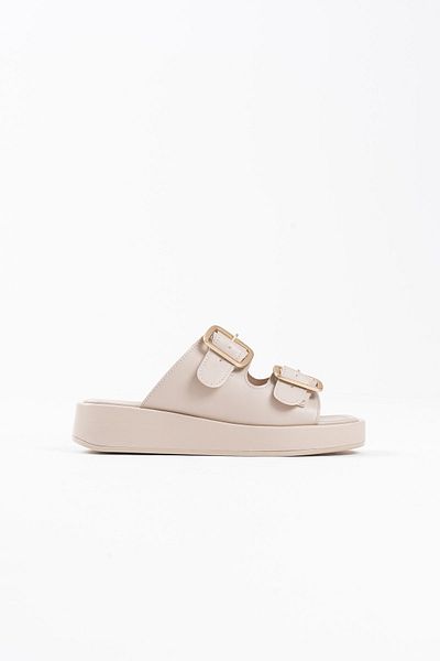 EMOYRA Nare Beige Skin Slippers