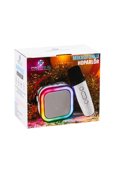 Prozone Karaoke Mikrofonlu Bluetooth Hoparlör