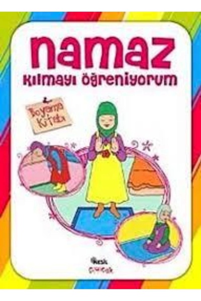 Namaz Kılmayı Öğreniyorum Boyama Kitabı (KIZ)