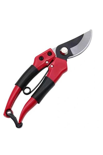 OEM Garden Scissors, 18.5 Cm, ​​Locking System, Red/Black