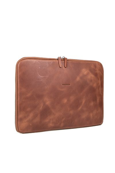 deridense MacBook Air Pro 13" & 14" Inch Genuine Leather Laptop Case