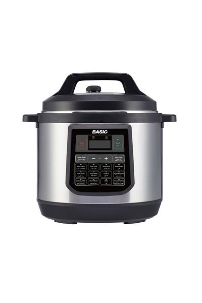 BASIC Basic Electric Pressure Cooker 8 Liters - 20 Programs