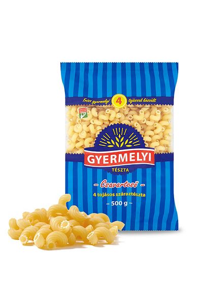 Gyermelyi Paste cu macaroane răsucite, 500 g