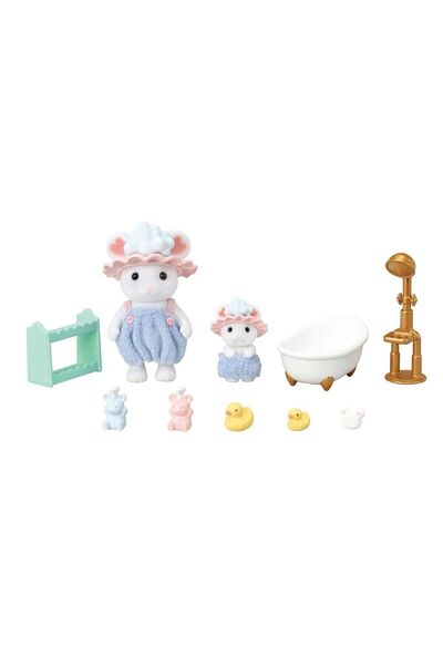 ADORE OYUNCAK 5805 Sylvanian Families Brothers Bath Time Set +3 Years