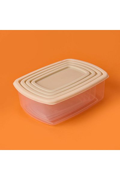 ASPARTAM 4 Plastic Storage Containers -