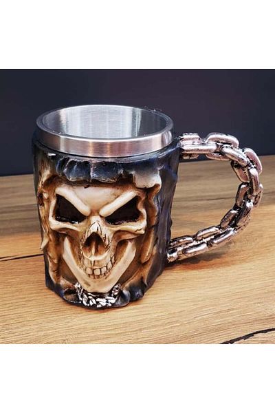 TTT 3D Design Skull Mug