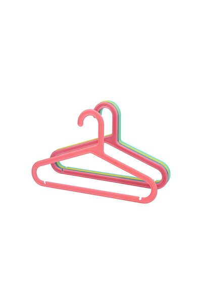 MATMEL 8-Piece Children's Clothes Hanger - Colorful - 32X20 cm