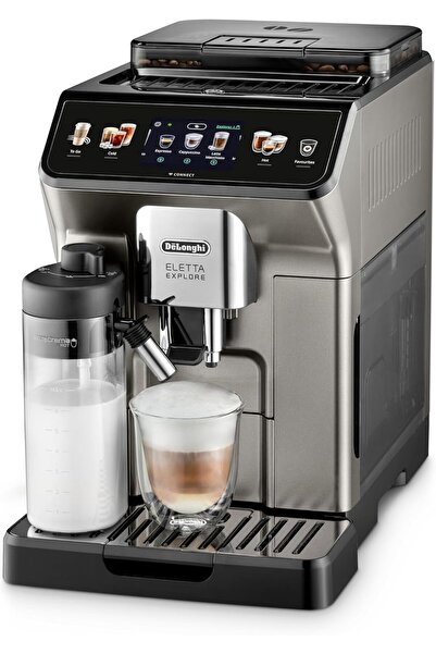 DELONGHİ De'Longhi Eletta Explore Bean to Cup coffee machine Titanium,ECAM450.86.T