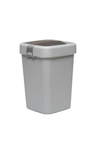 MATMEL Comfort Dust Bin Γκρι Κάδος Απορριμμάτων Κουζίνας - 18 lt
