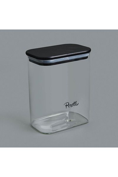 MATMEL Porter Storage Container - Black / Transparent - 1.2 Lt
