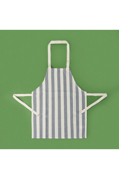 MATMEL Soft Woro Kitchen Apron - Ecru / Gray - 54X78 cm