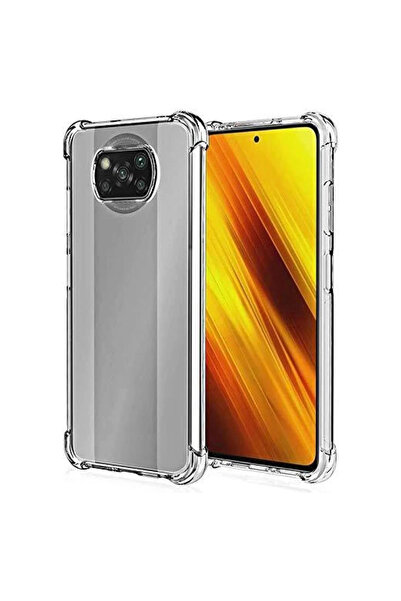 CaseArt Xiaomi Poco X3 Pro ile uyumlu Kapak Köşe Korumalı Airbag Antishock Şe...