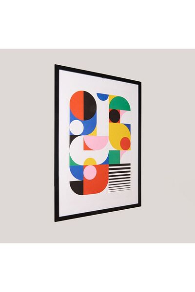 ASPARTAM Abstracto Table - Colorful - 70X50 cm