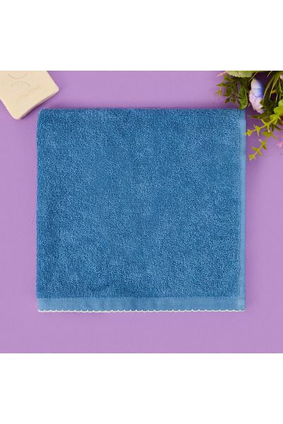ASPARTAM Verena Face Towel - Blue - 50X70 cm