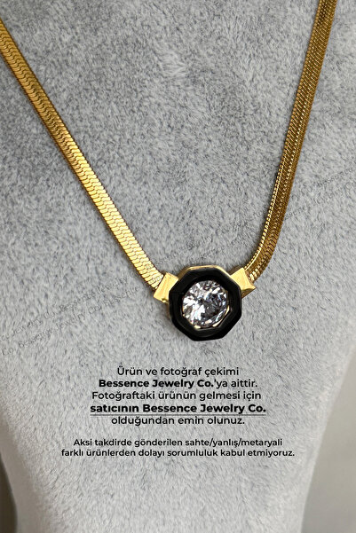 Çelik Serenay Leyla Necklace Mineli