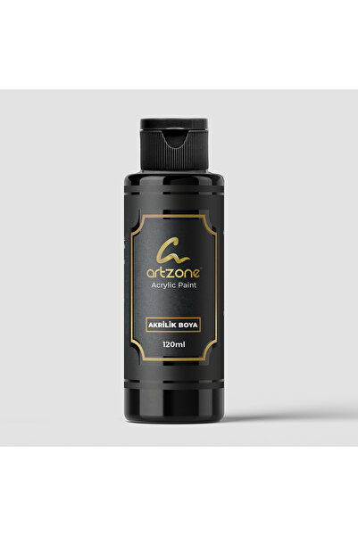 Artzone Akrilik Boya 120cc - Siyah