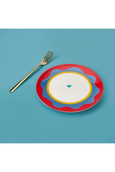 MATMEL Granny Dessert Plate - Red / Green - 19 cm