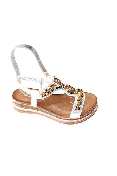 De Scario De Scarıo 2060 Women's Stone Comfort Sandals