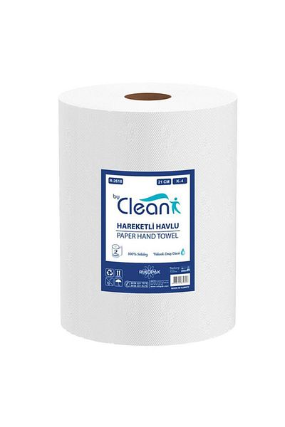 Rulopak By Clean Moving Paper Towel 2 Layers 21 cm X 67 m 4 kg - 6 Pieces (300108)