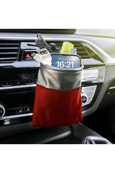 Automix Red Smart Pouch - Get Rid of Clutter in Your Car