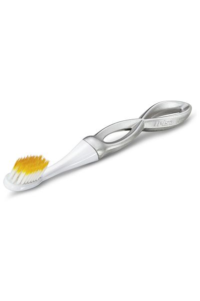 Trisa Forever Soft ECO manual toothbrush (interchangeable head and aluminum handle) 684490 Gray