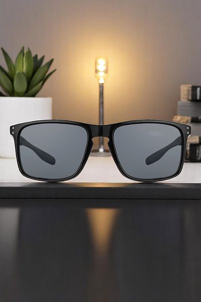 Daniel Klein 100% Polarized Uv400 Protection Black Color Original Rectangle Men's Sunglasses Dkg6250C4