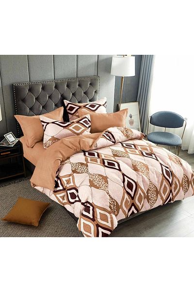 CHIRASO CHIRASO Finet Bedding Set, 6 Pieces, 2 Persons, Sheet 245x250, Quilt 200x230, 4 Pillowcases, Print