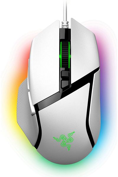 RAZER Razer Basilisk V3 PRO wireless gaming mouse, 30k DPI, USB, white