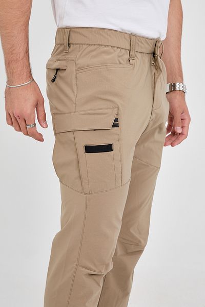 Camp Scoutland Camp525 Outdoor Tactical Water Repellent Lycra Καλοκαιρινό Ανδρικό Μπεζ Τακτικό Παντελόνι