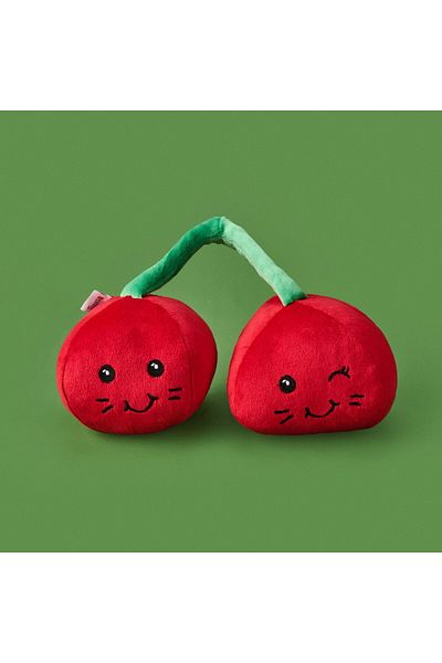 ASPARTAM Cherry Figured Pillow - Red - 25 cm