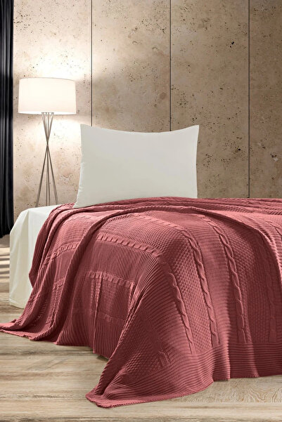 DOUX HOME Sindy Triko Yatak Örtüsü Tek Kişilik 180 X 230 Cm