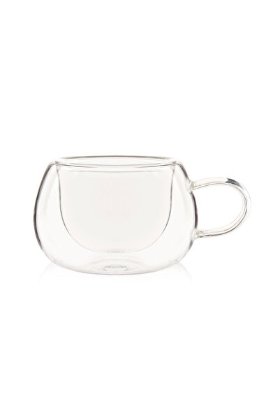 ASPARTAM Double Wall Glass Mug - Transparent - 160 ml