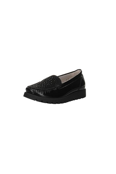 Waldläufer Sportliche Slipper für Damen in schwarz
