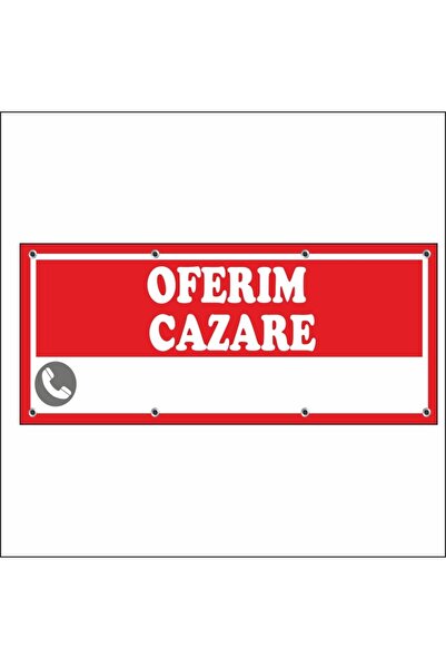 media Banner "Oferim cazare" model 2, 150 x 60 cm