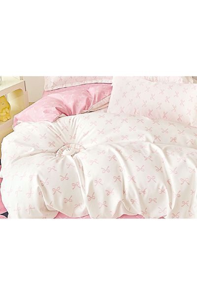 CHIRASO CHIRASO Finet Bedding Set, 6 Pieces, 2 Persons, Sheet 240x250, Quilt 200x230, 4 Pillowcases, Print