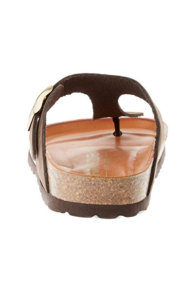 Rohde Komfort Sandalen für Damen in dunkelbraun