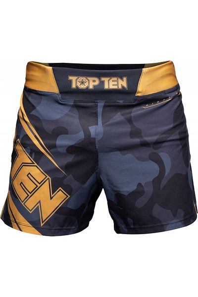 Top Ten Pantaloni scurti MMA „Black Force”, Top Ten, Camuflaj, S